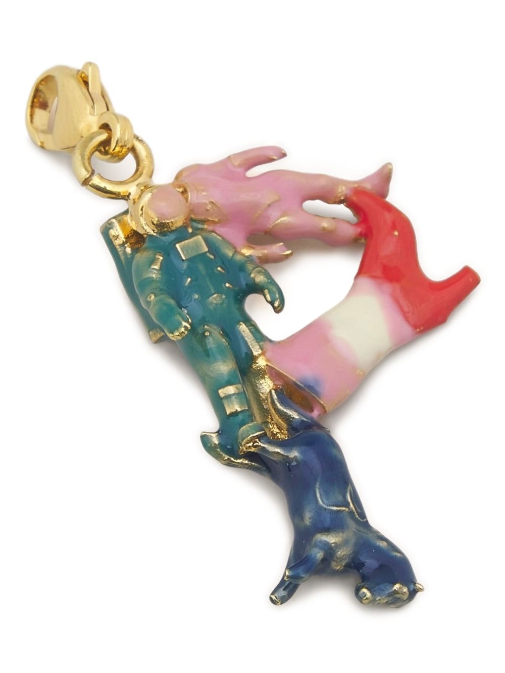Alphabet P charm pendant - 3