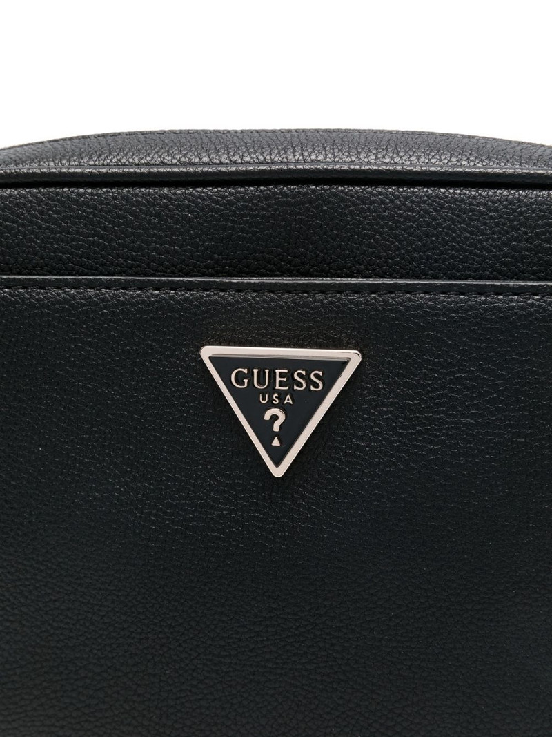 Meridian II logo-plaque cross body bag 3