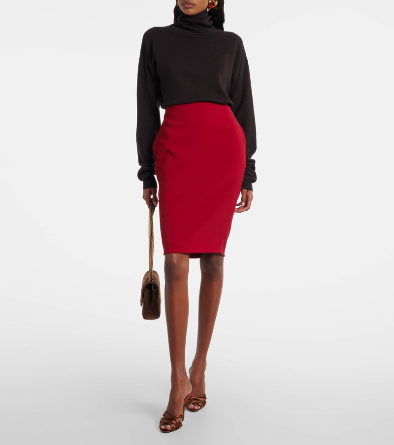 SAINT LAURENT Chandelle 95 satin sandals outlook