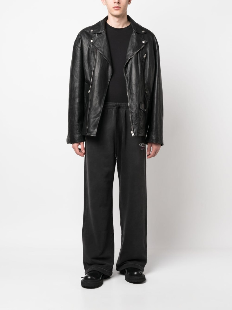 Off-White logo-print track pants outlook