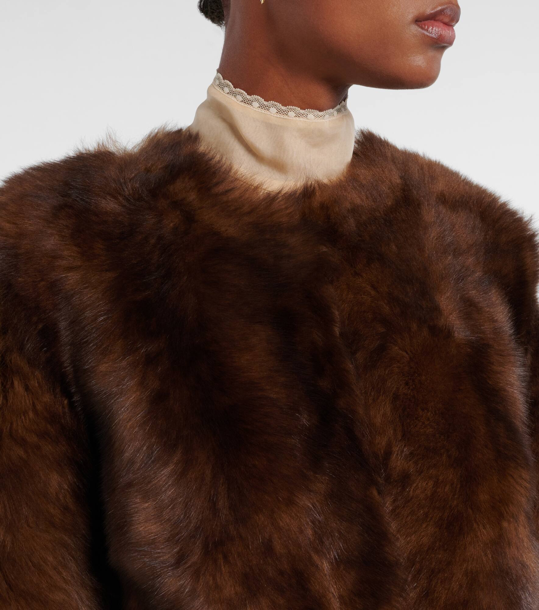 Hypnotic shearling jacket - 4