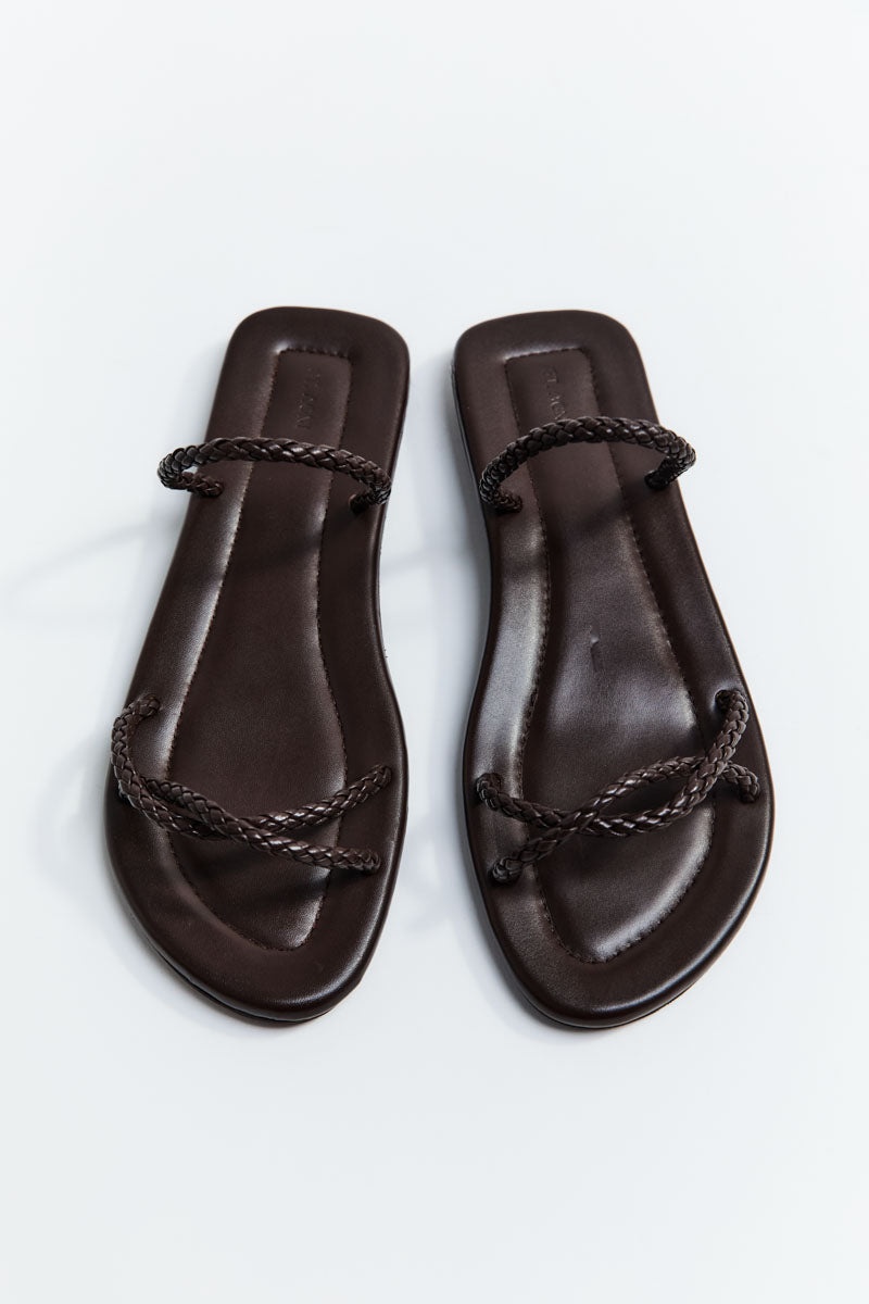 Woven Rope Slide - Chocolate - 3