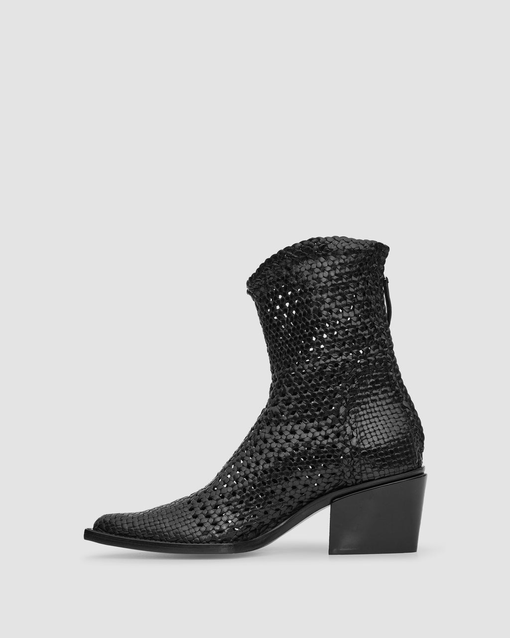 WOVEN LEATHER TEX BOOT - 3