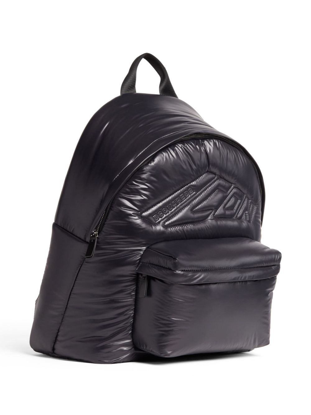 logo-embossed backpack - 3