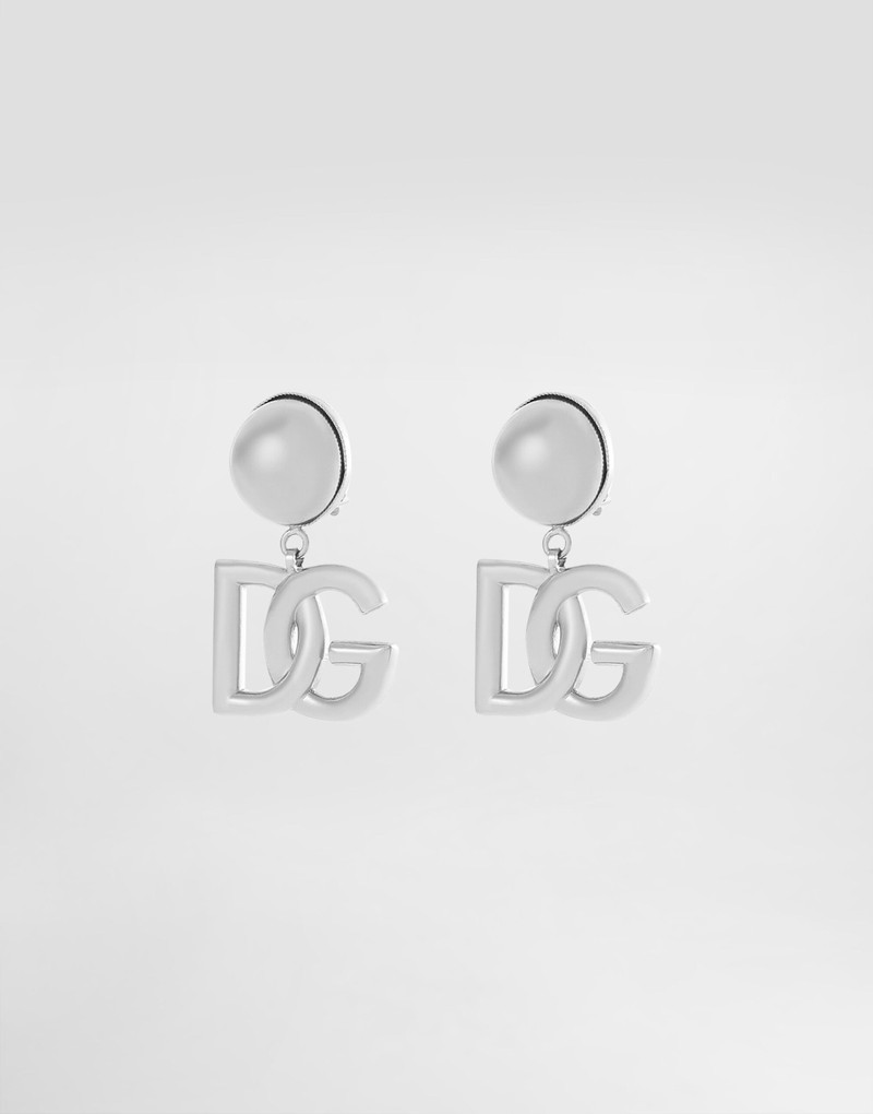Dolce & Gabbana Clip-on earrings with DG logo outlook