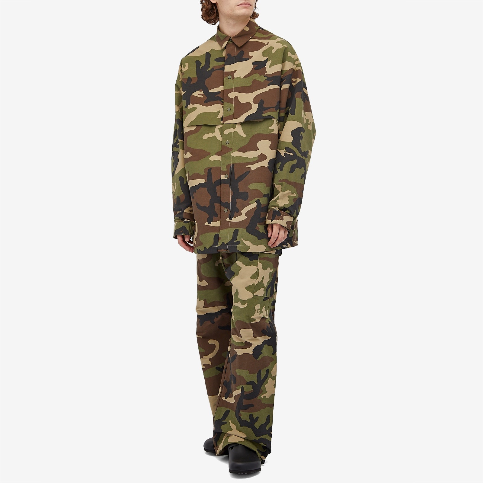 Fear of God ESSENTIALS Military Nylon Overshirt - 4