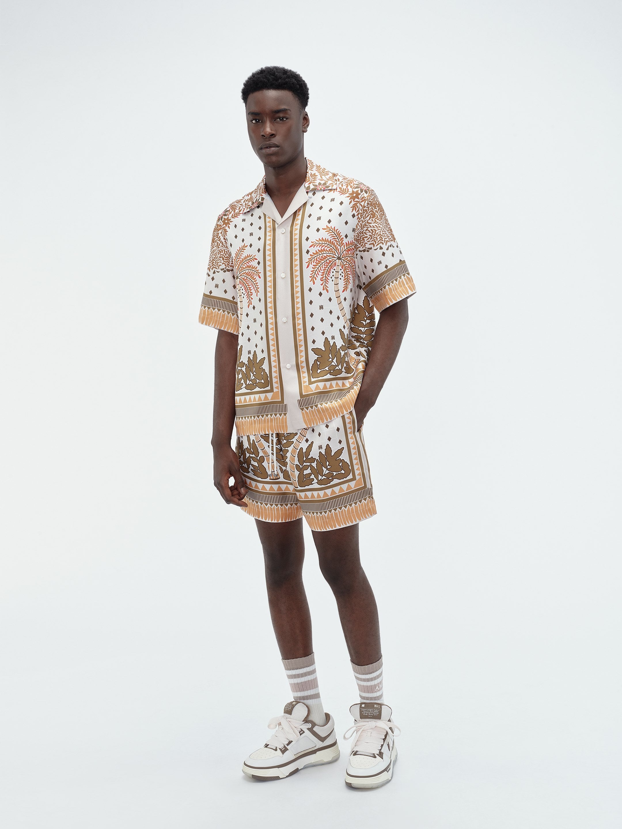PALM TREE BOWLING SHIRT - 2