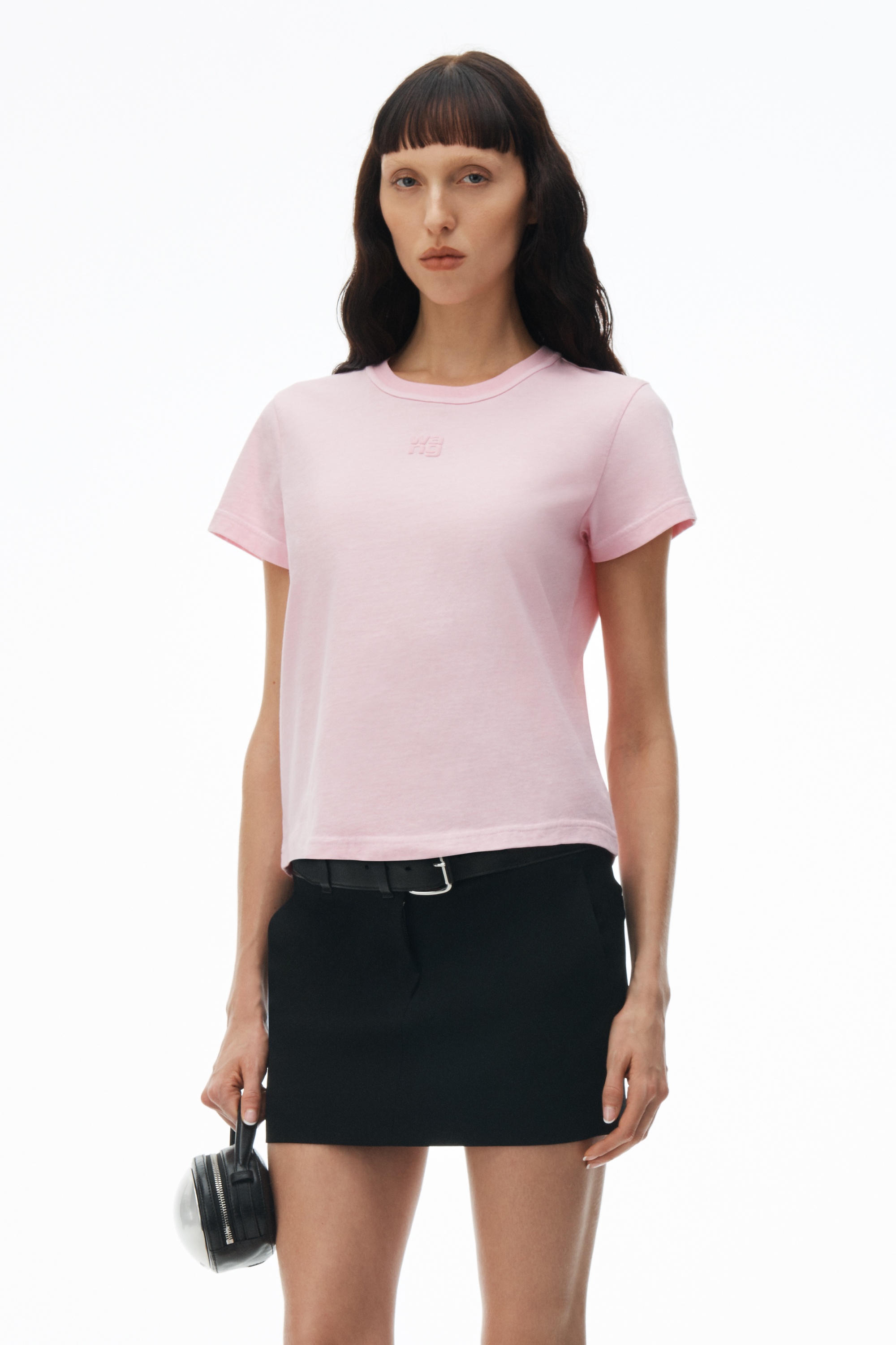 Puff logo shrunken tee in cotton jersey - 2