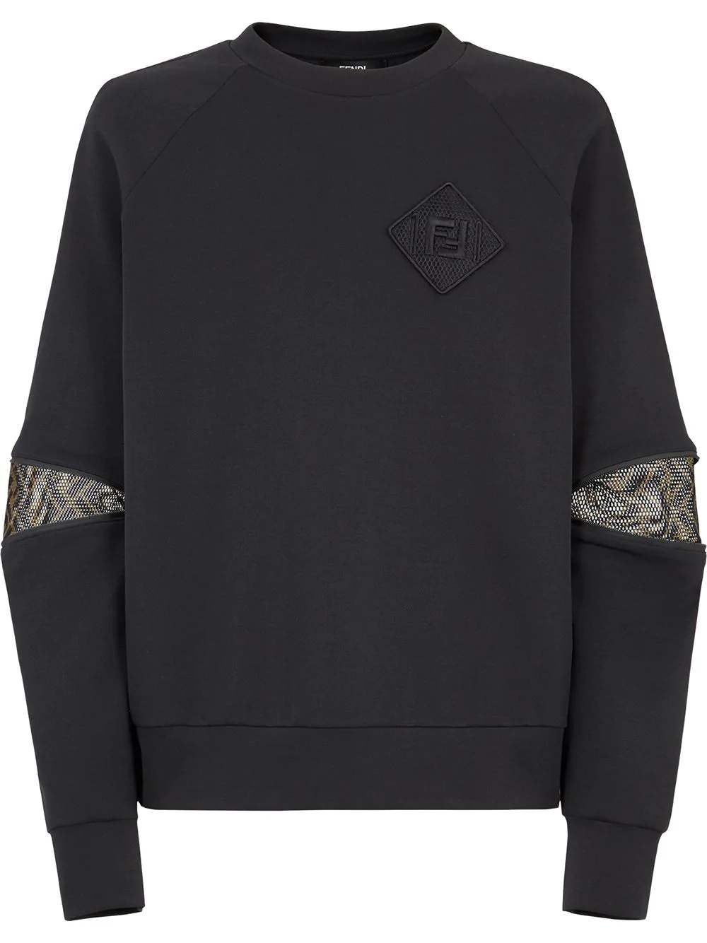 zip insert sweatshirt - 1