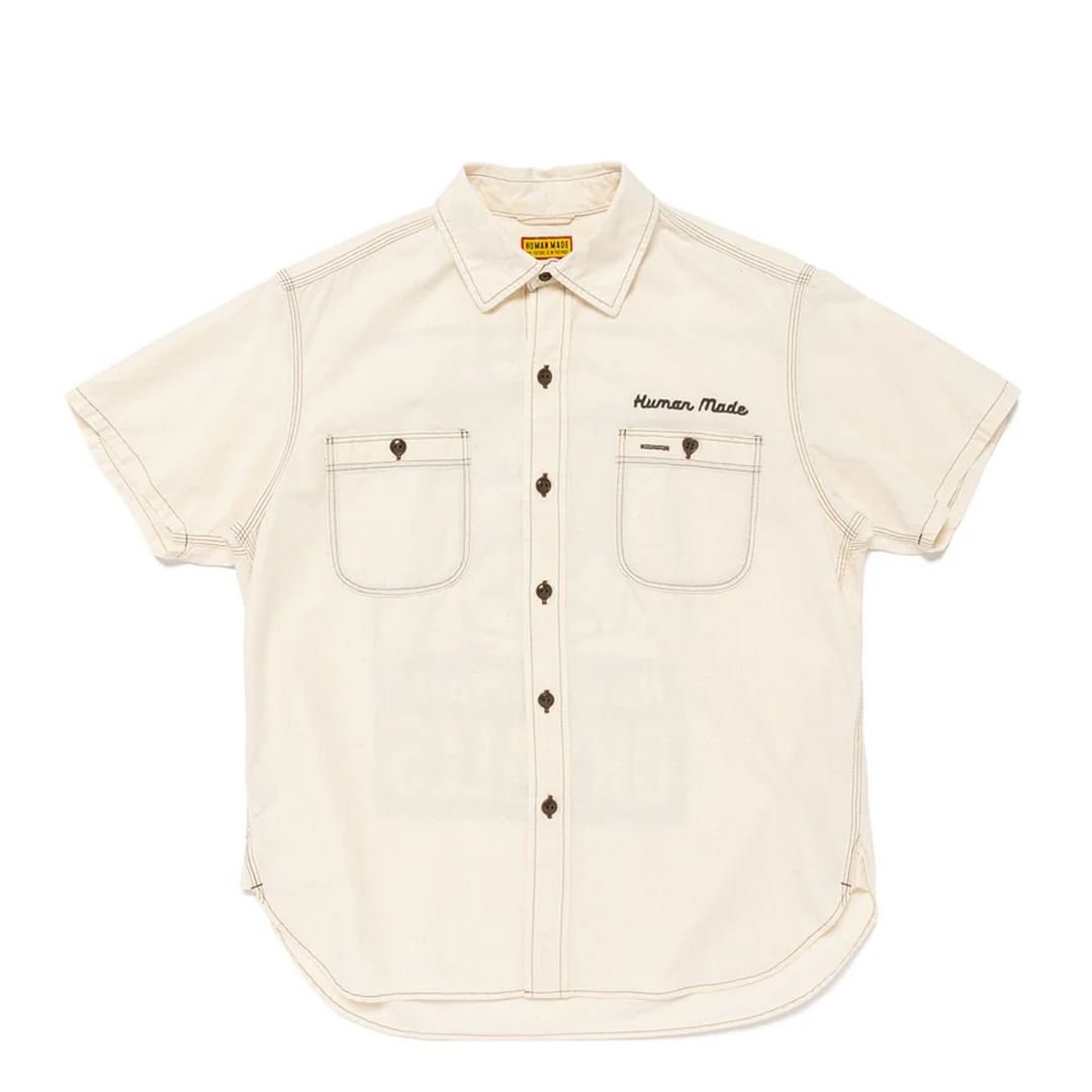 Chambray Short Sleeve Shirt - 4