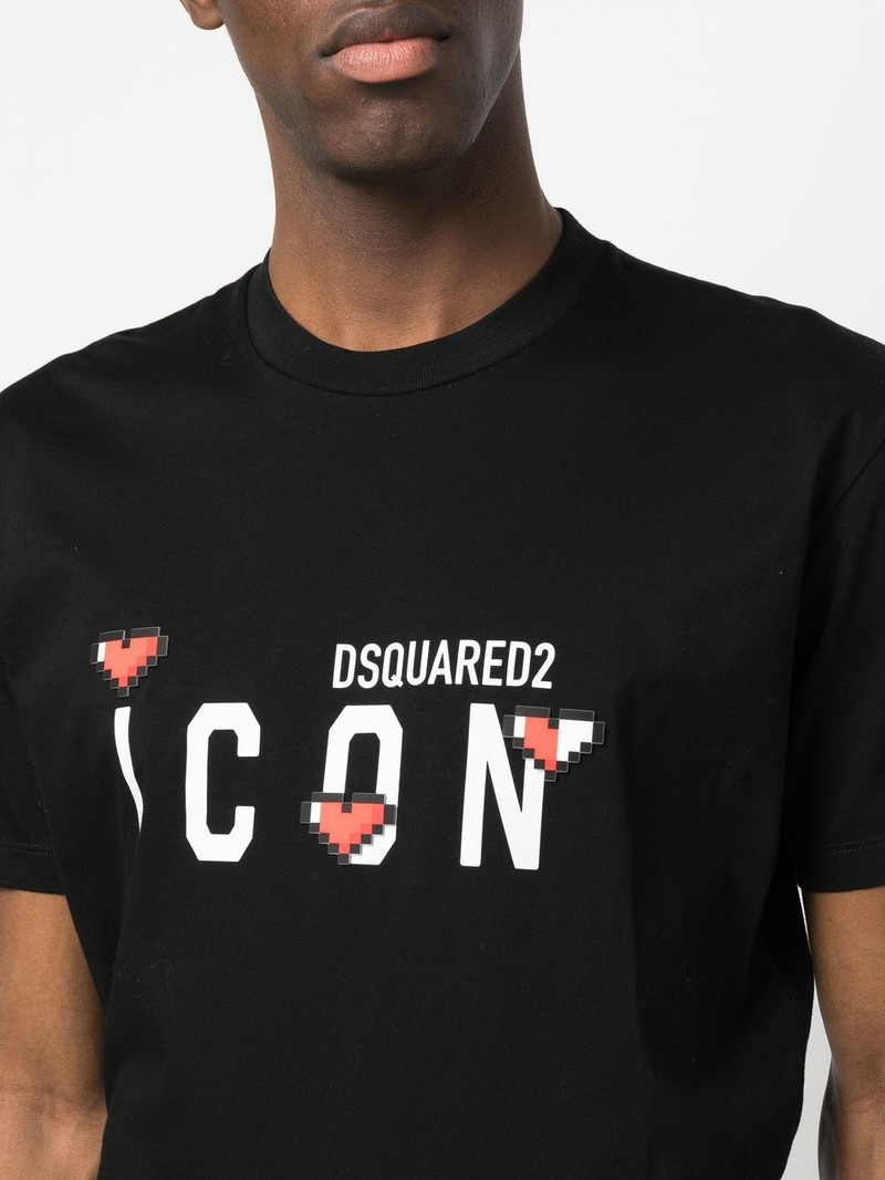 Icon logo-print T-shirt 5