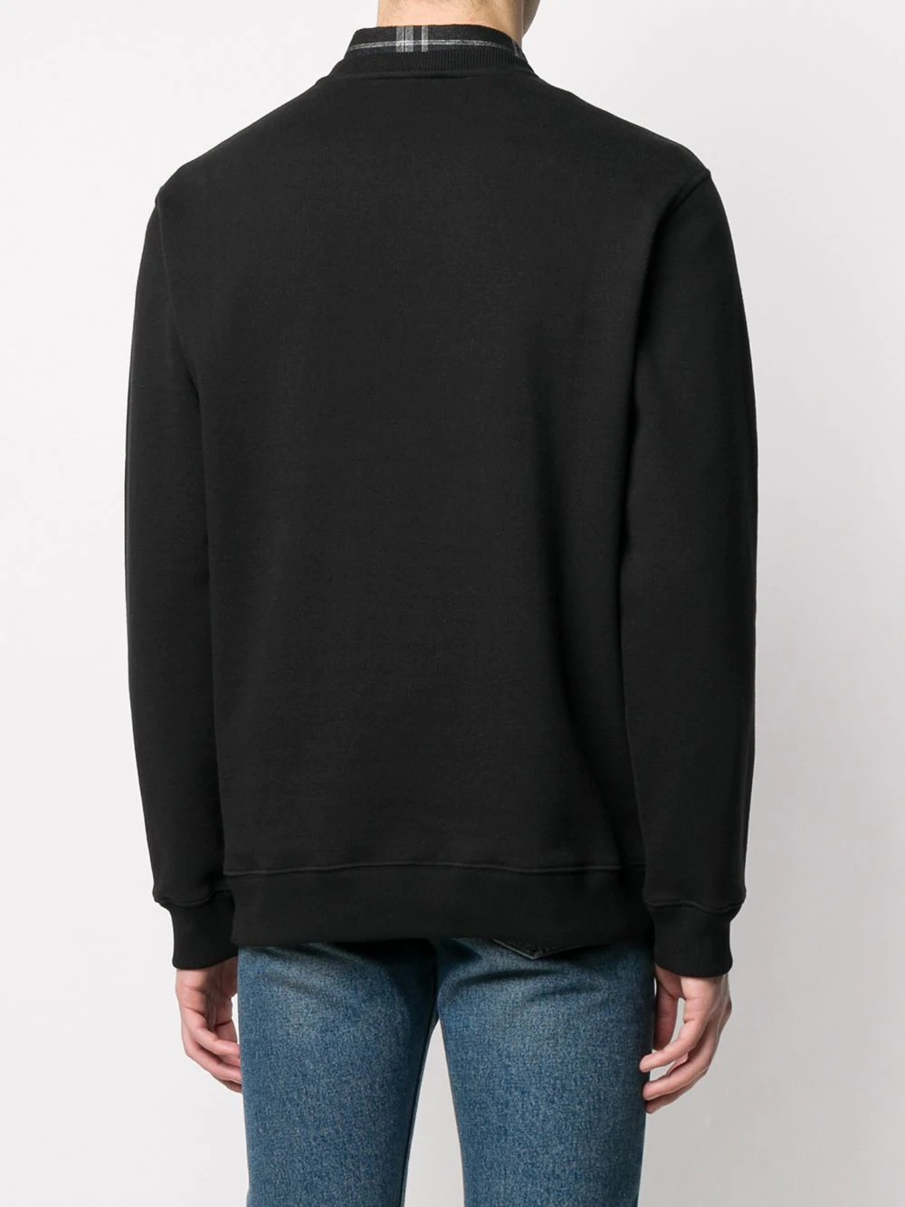 logo patch pocket sweatshirt - 4