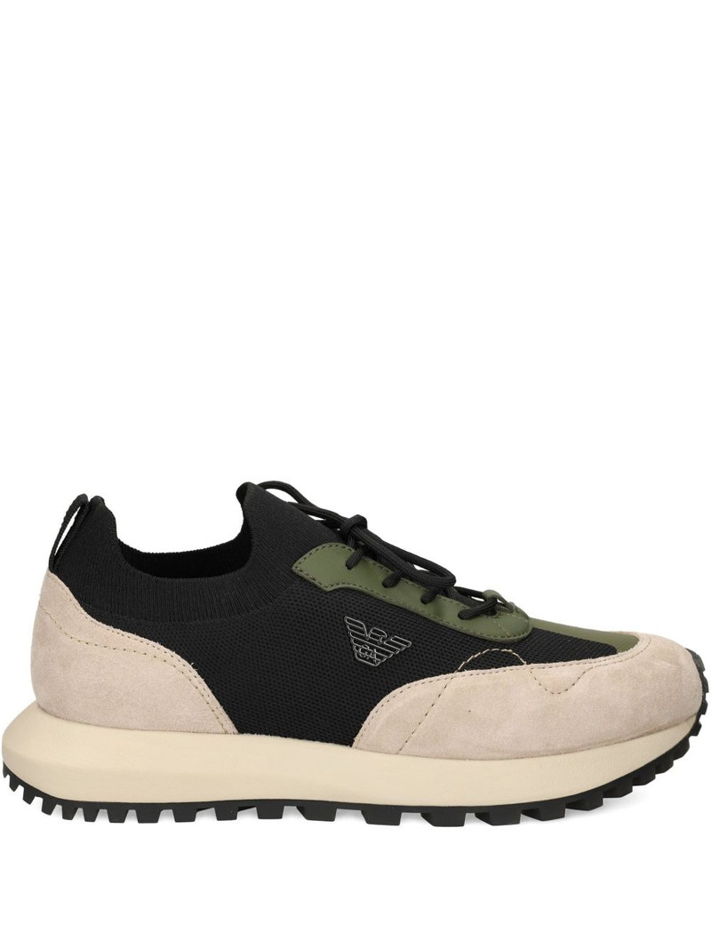 knitted suede sneakers 1