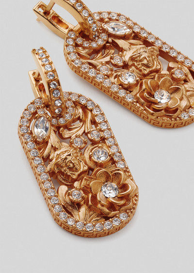 VERSACE Barocco Rose Drop Earrings outlook