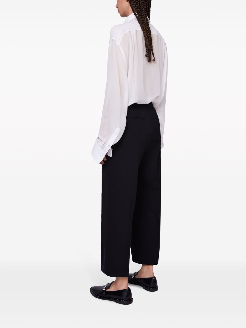 S-Wave button-up silk shirt - 3