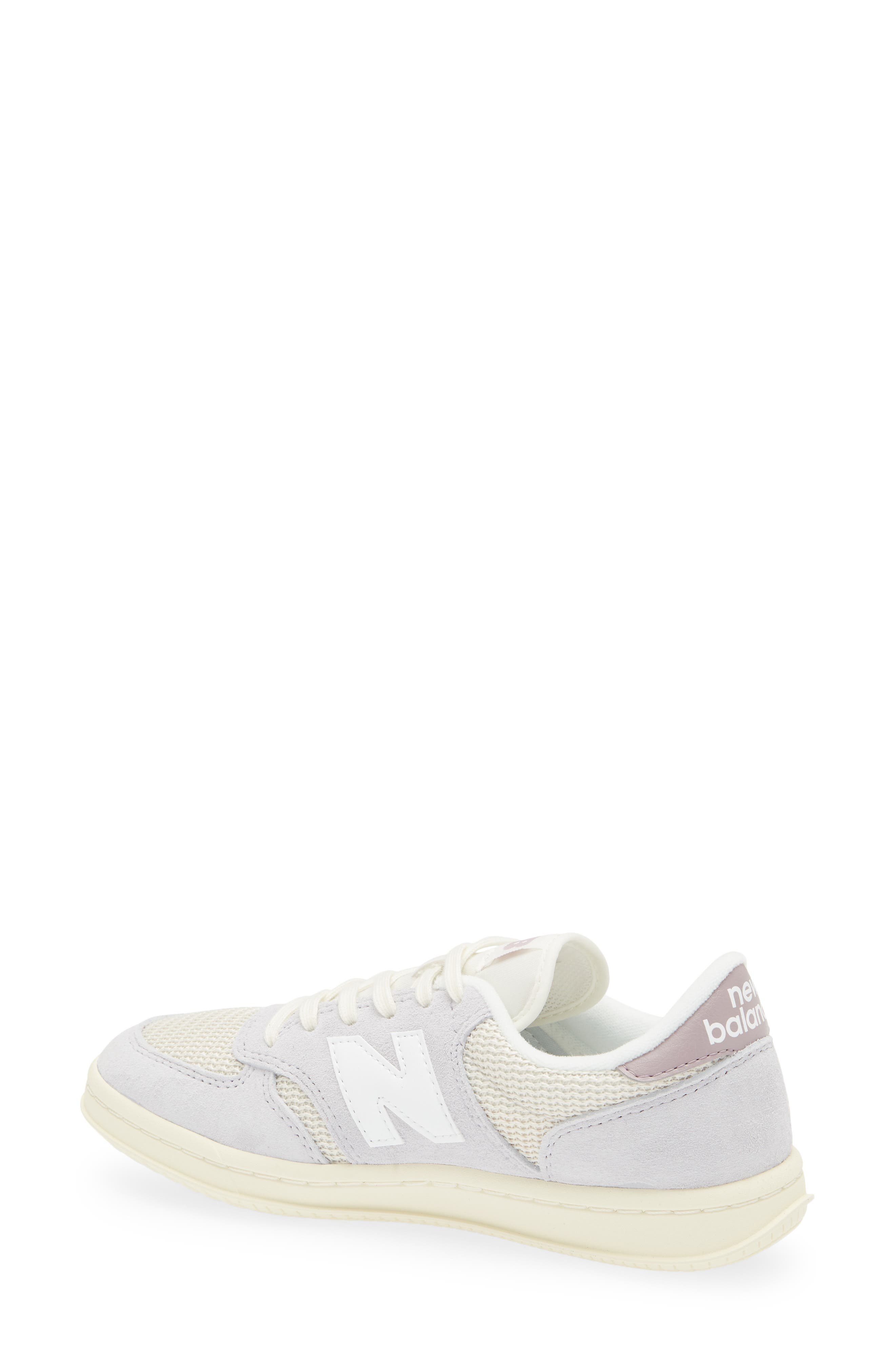 New Balance Gender Inclusive T500 Tennis Sneaker in Pearl Grey/Linen at Nordstrom - 2