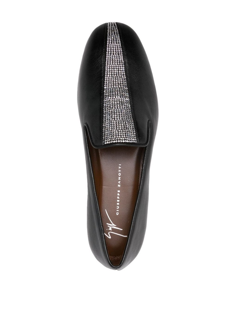 crystal-embellished loafers 4