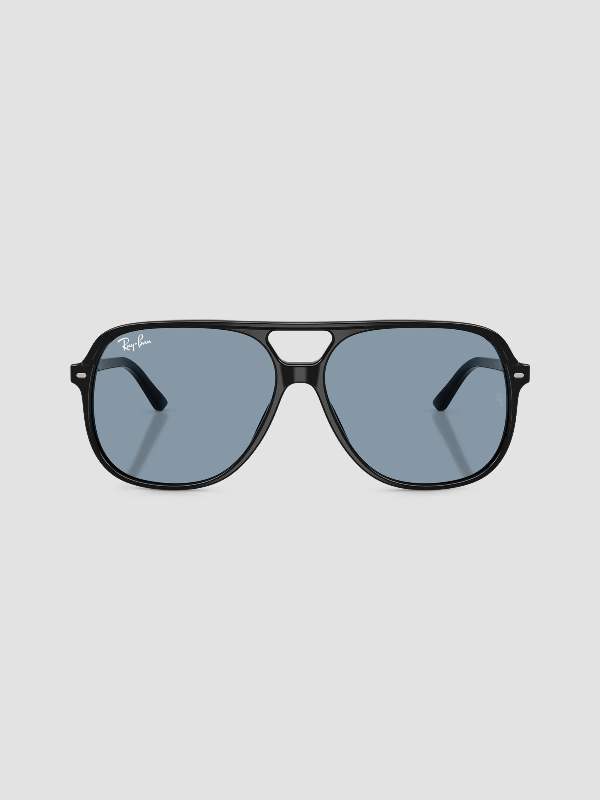 Men's RB2198 Bill 60MM Square Sunglasses - Black - 1