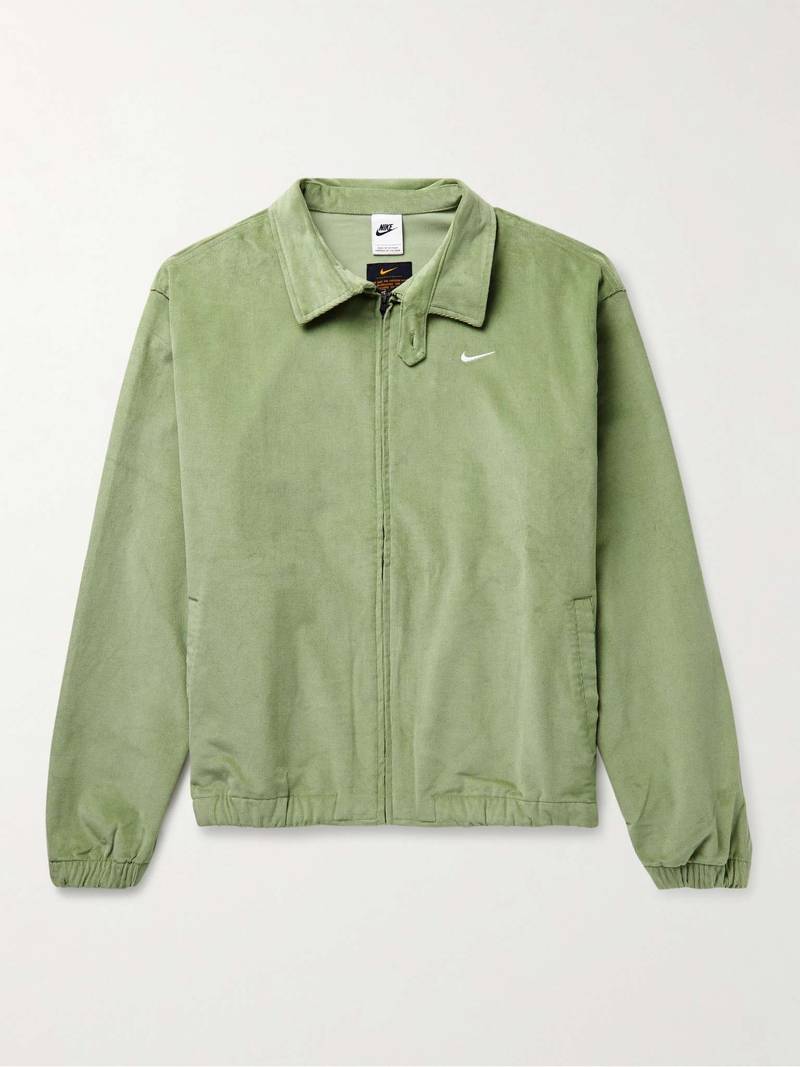 Harrington Cotton-Blend Corduroy Jacket - 1
