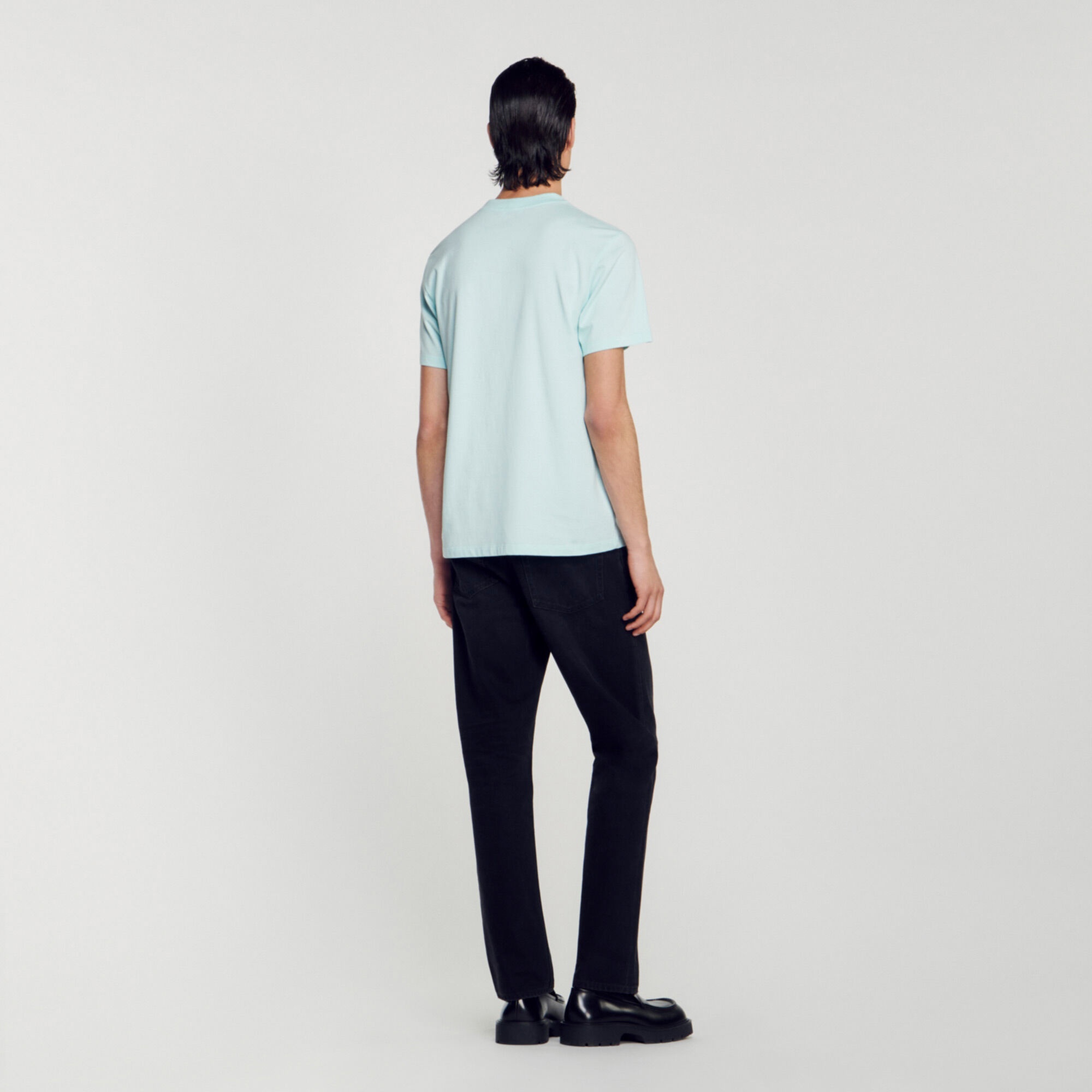 SANDRO EMBROIDERED T-SHIRT - 6