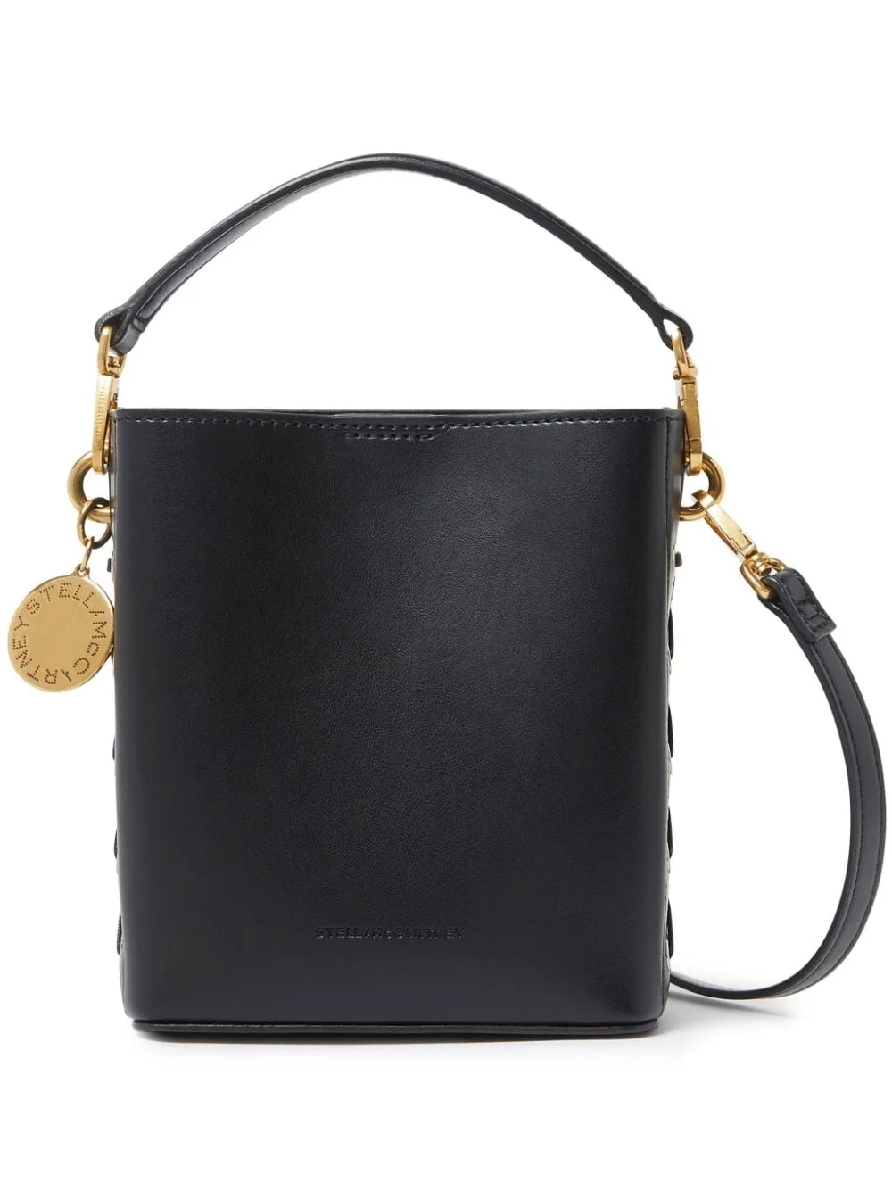 Frayme faux-leather bucket bag - 1