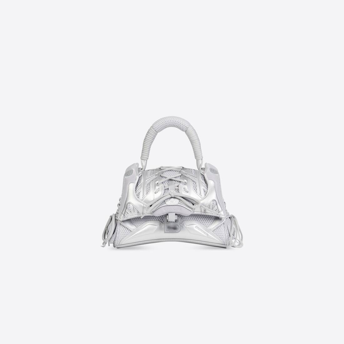 Women's Sneakerhead Small Handbag in Grey - 1