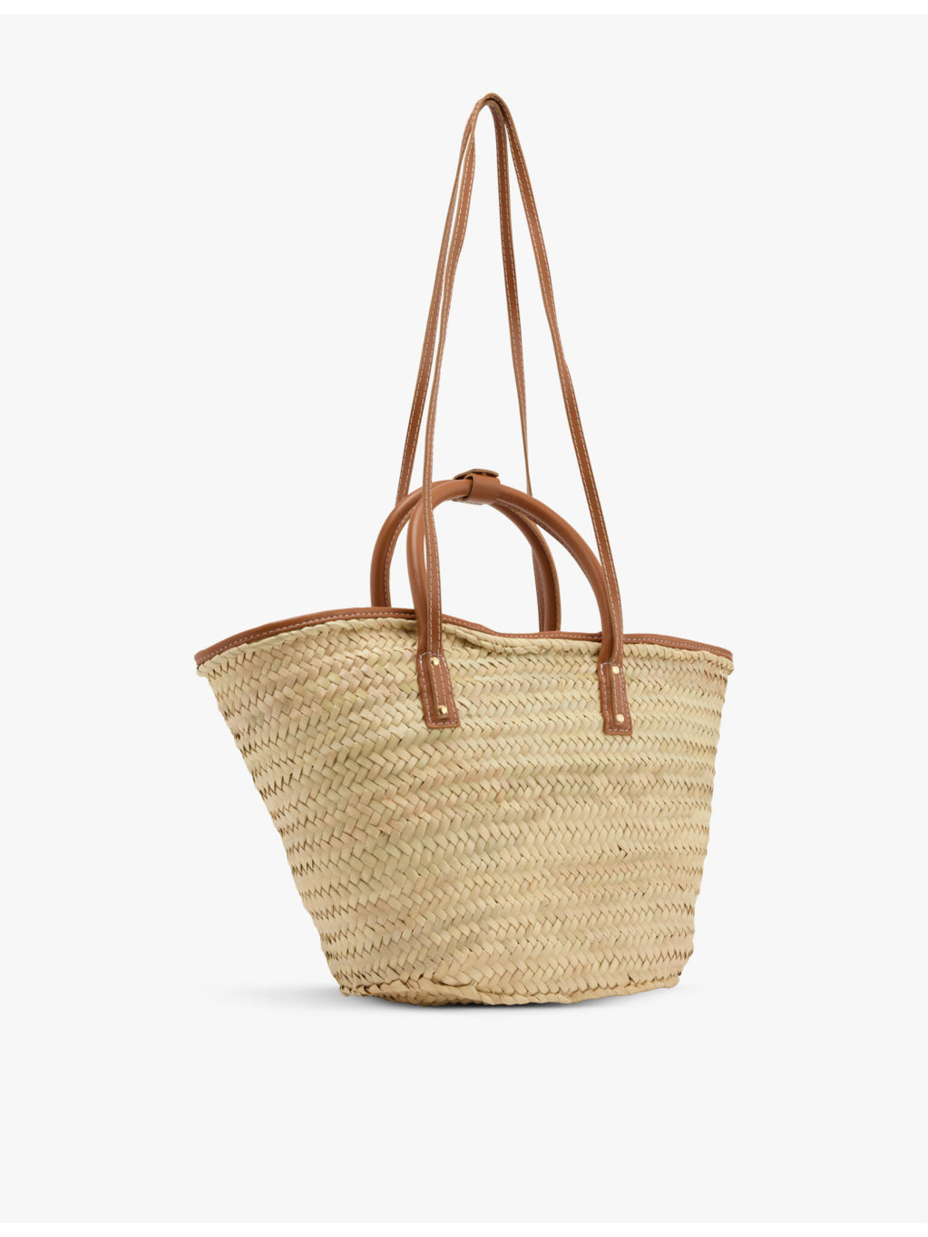 Le Panier Soleil palm-leaf tote bag - 3
