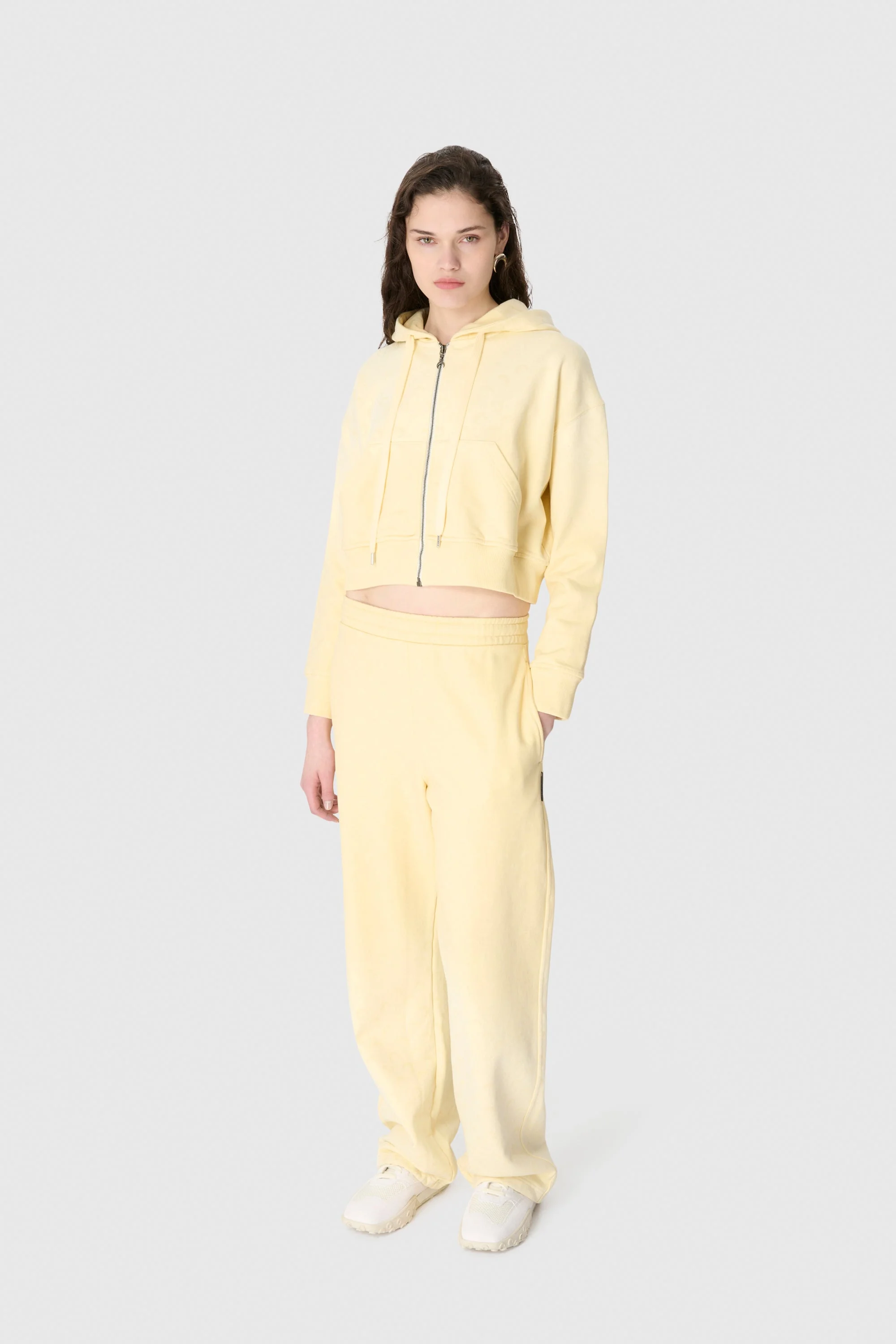 Faded Moon Fleece Sweatpants - 1