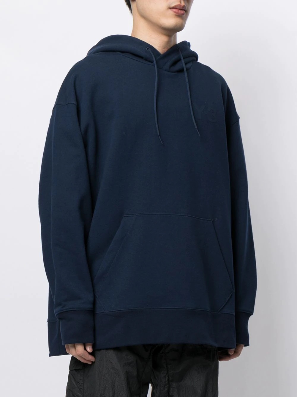 logo-print pullover hoodie - 3