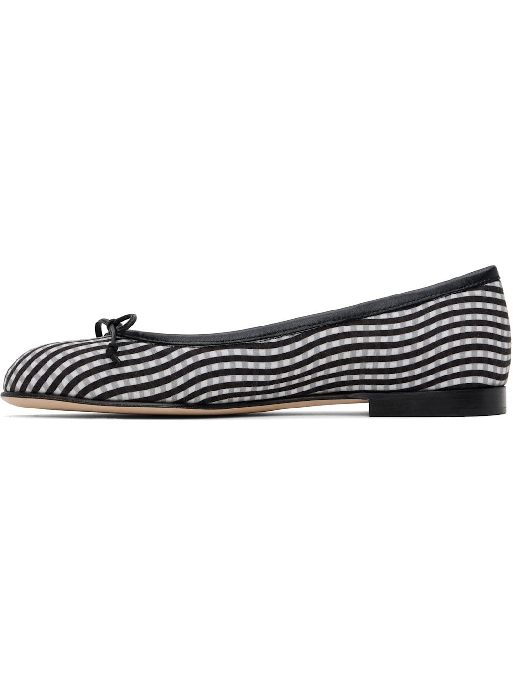 Black & White Veralli Ballerina Flats - 3