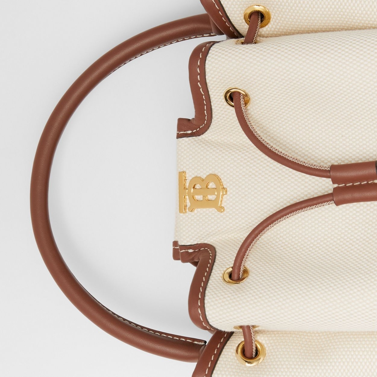 Monogram Motif Canvas and Leather Bucket Bag - 2