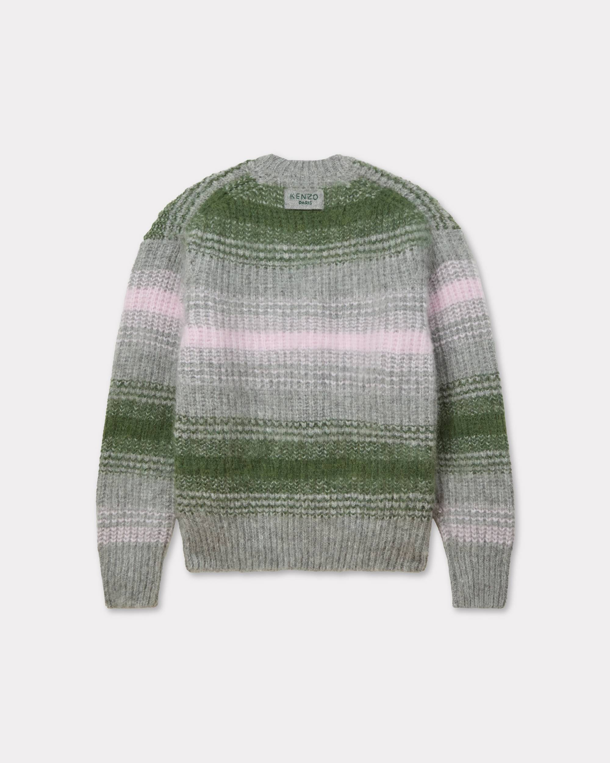 'KENZO Speed Stripe' jumper in mixed alpaca wool - 2