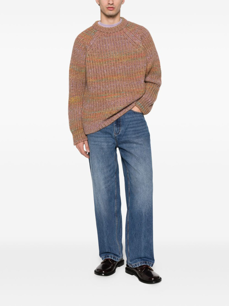 EMPORIO ARMANI logo-plaque jeans outlook