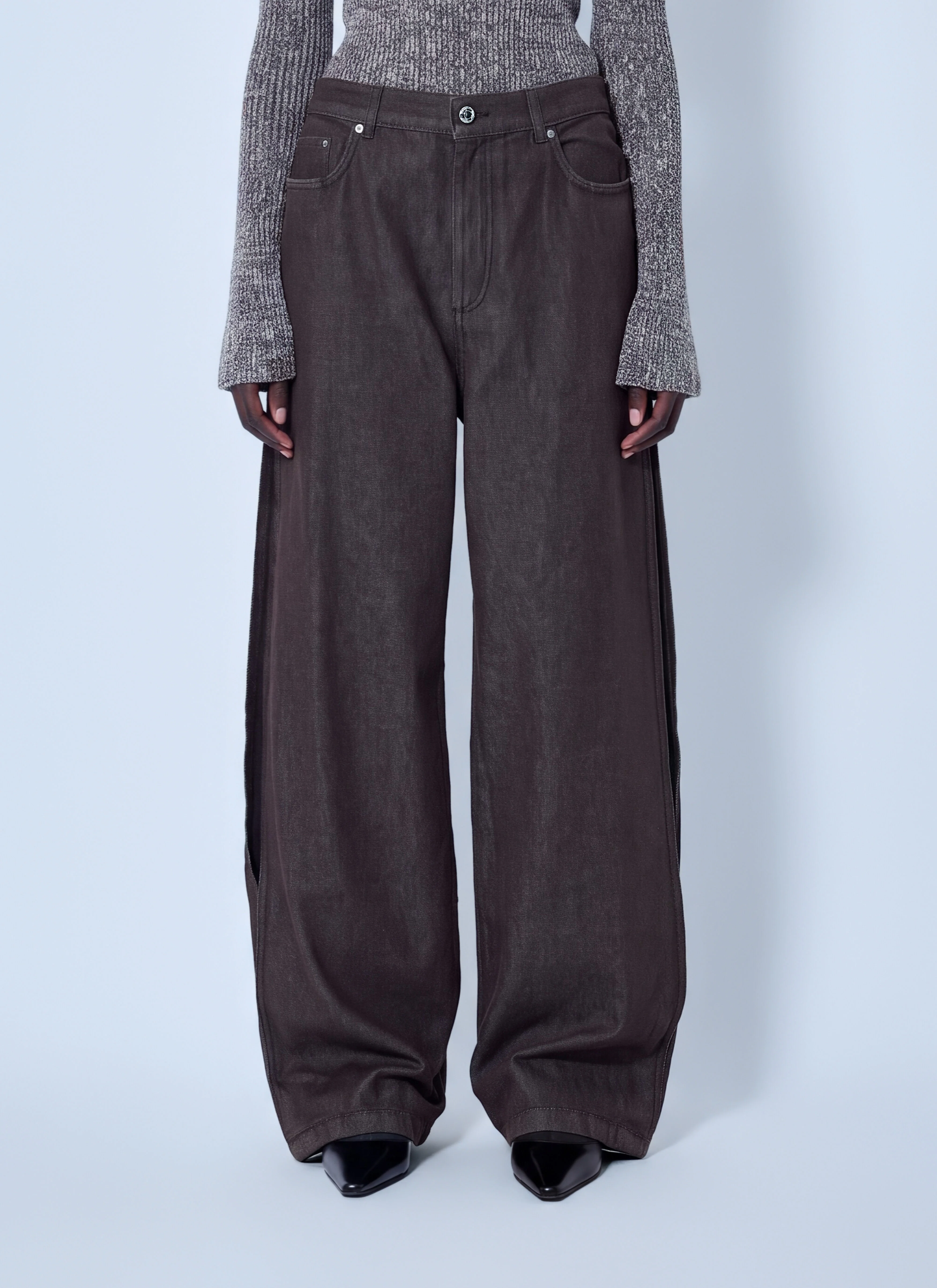 Beati Denim Palazzo Trousers - 1