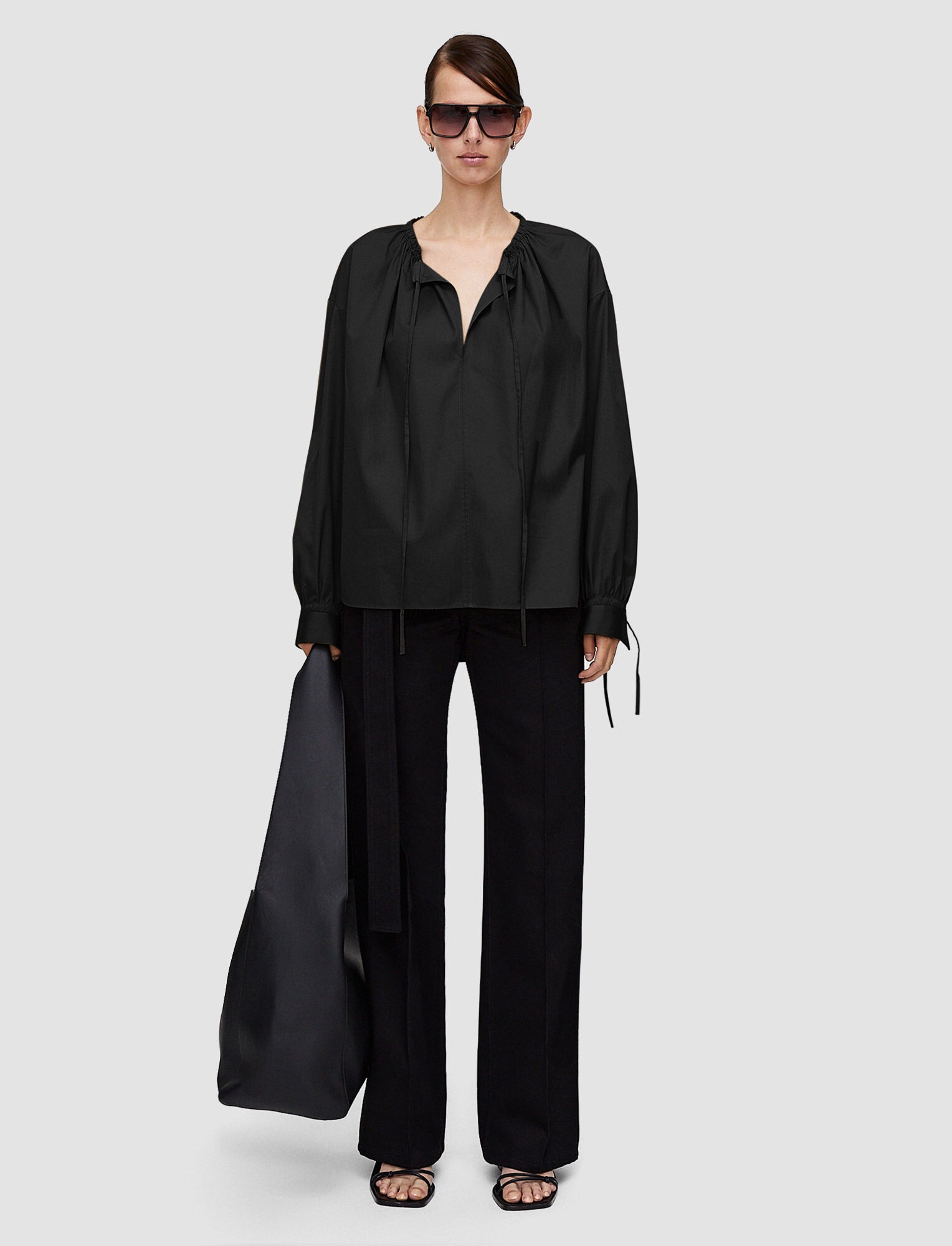 Silk Crepe de Soie Bartletts Blouse - 2
