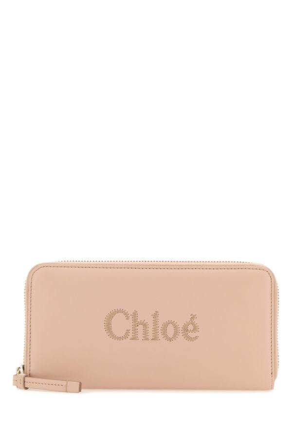 Chloe Woman Skin Pink Nappa Leather Wallet - 1