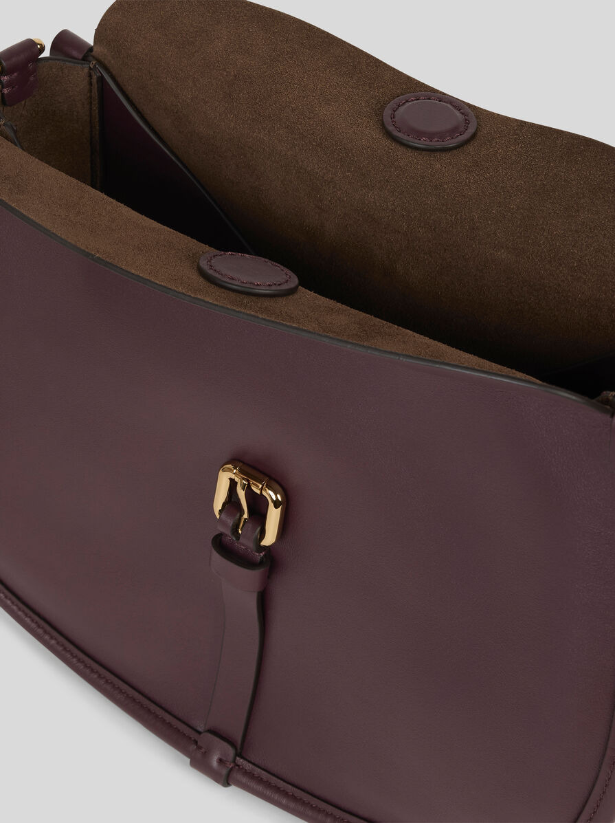 MEDIUM LEATHER PONY BAG - 4