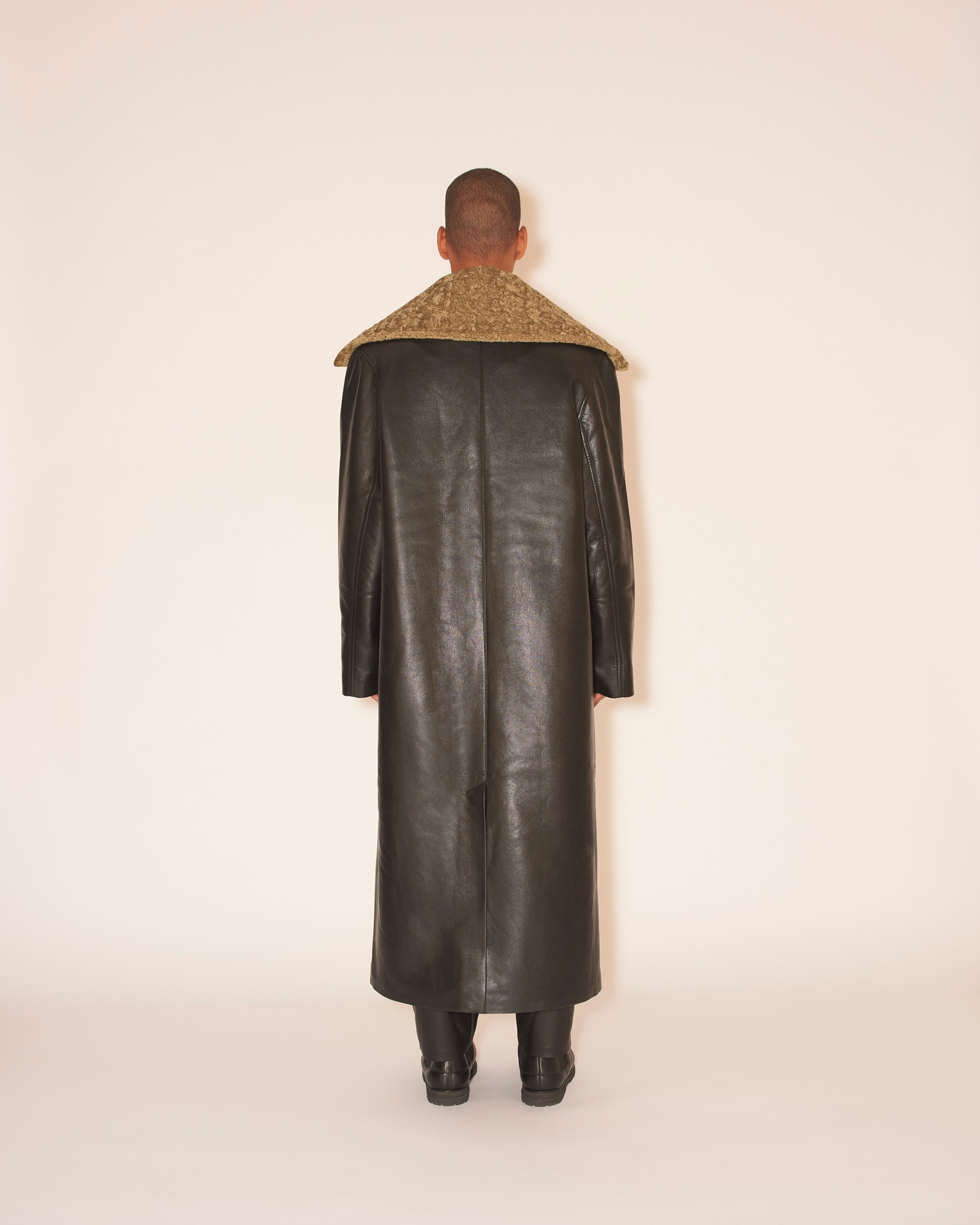 CORVIN - Patch pocket coat - Black/khaki - 6