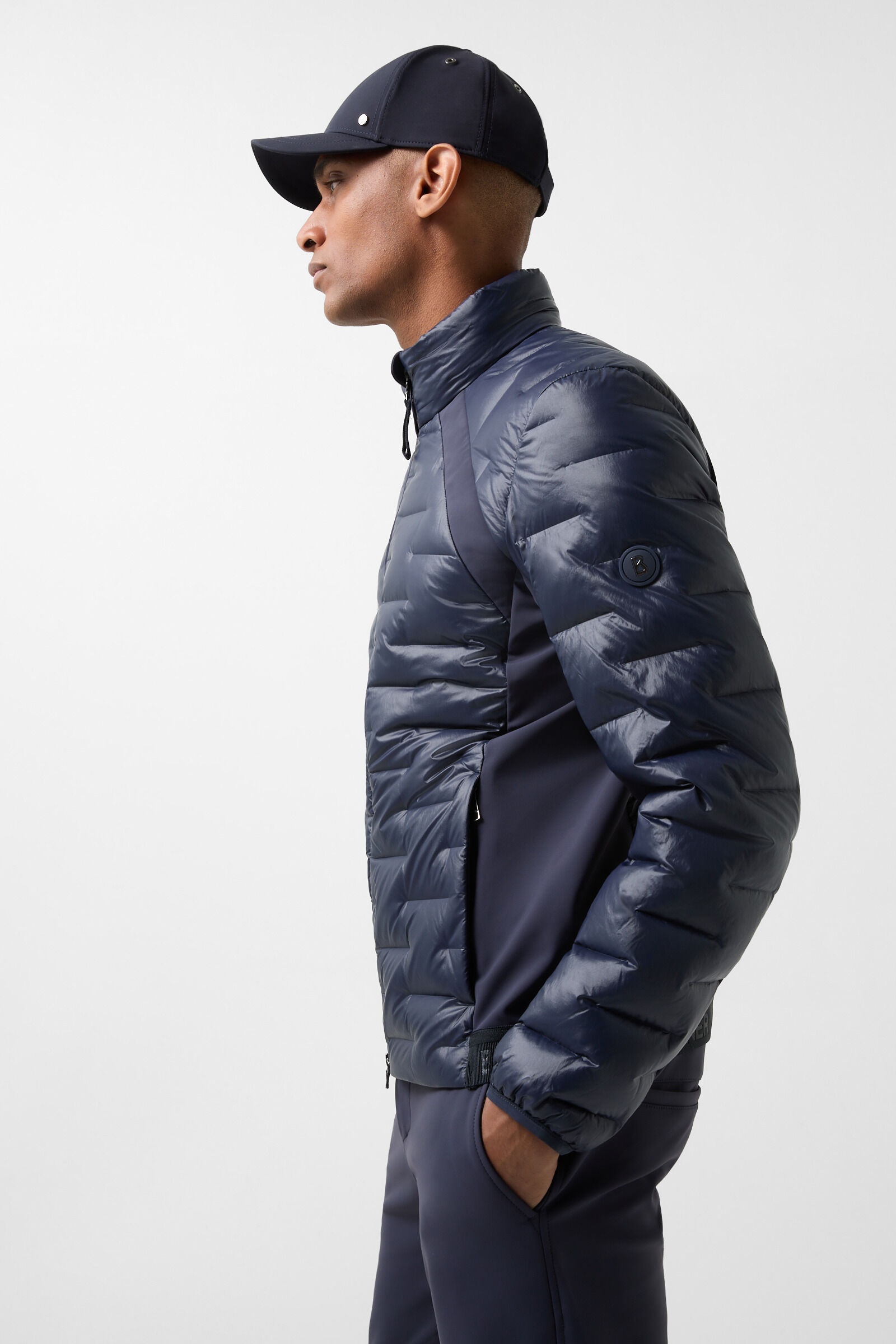 Garet Down jacket in Navy blue - 5