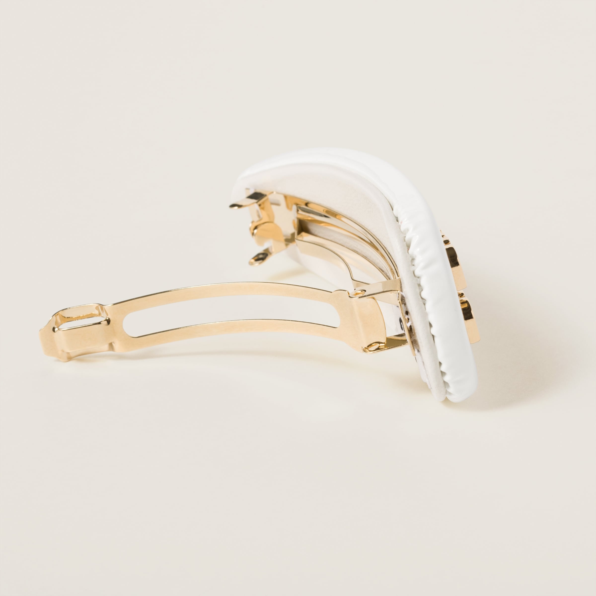 Patent leather hair clip - 2