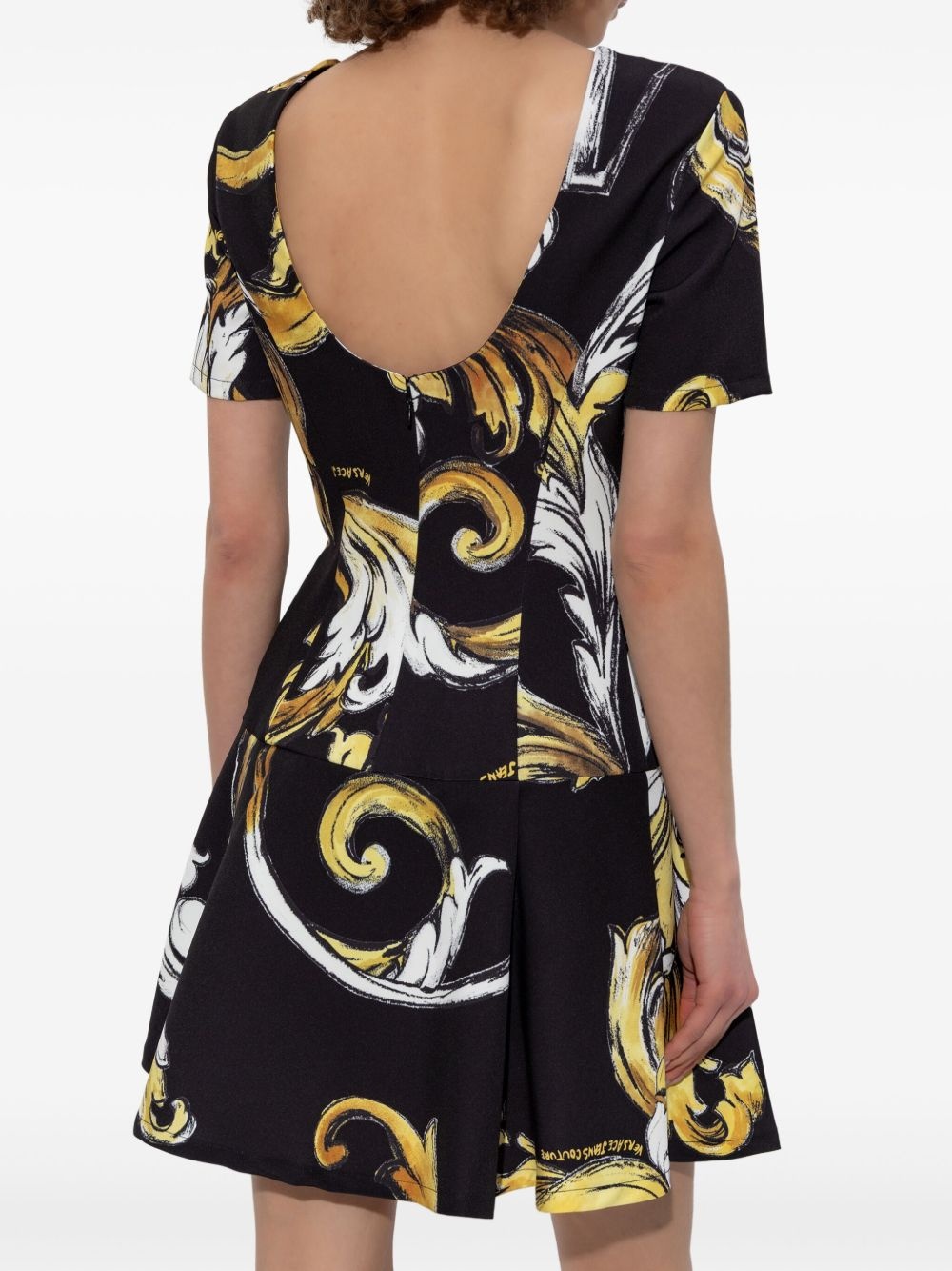 Barocco mini dress - 4