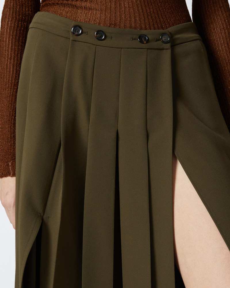 LONG SKIRT WITH PLEATING 5