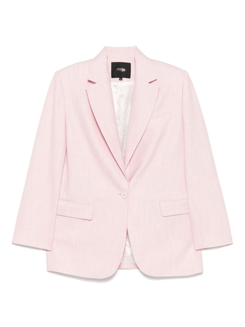 single-breasted blazer - 1