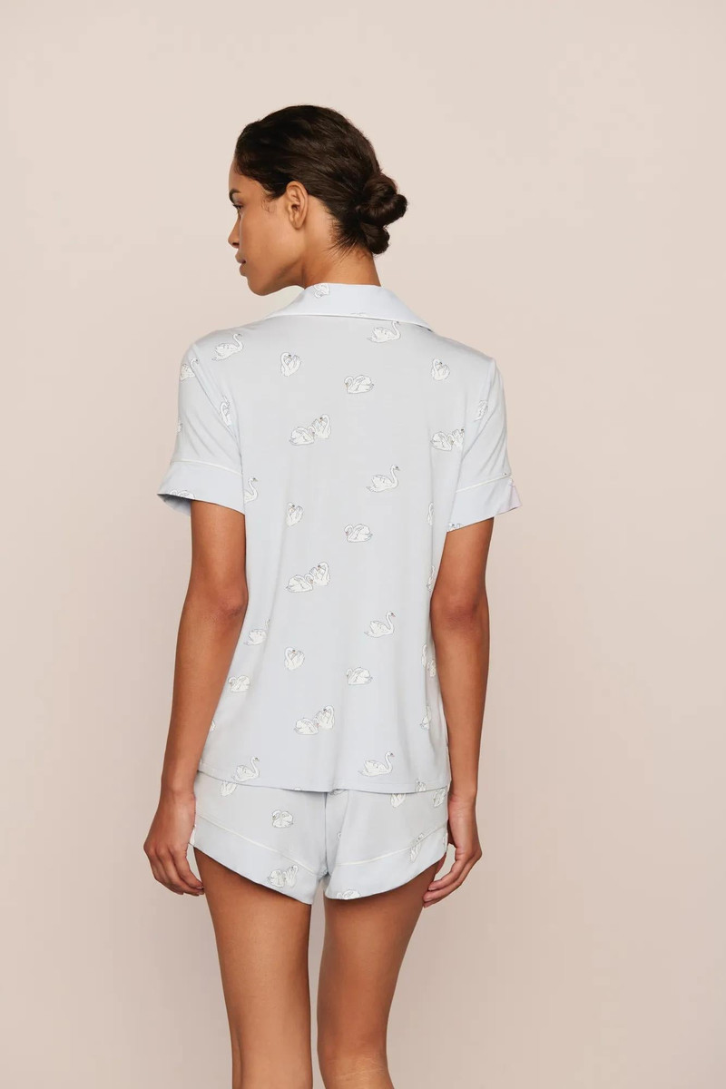 eberjey Gisele Printed TENCEL™ Modal Relaxed Short PJ Set outlook