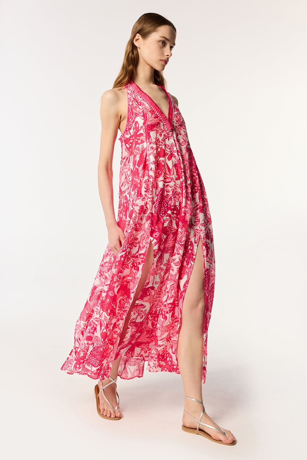 Long Dress Nava - Pink Jengel - 1