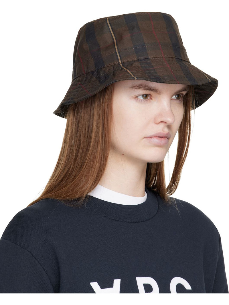 A.P.C. Brown Mark Bucket Hat outlook
