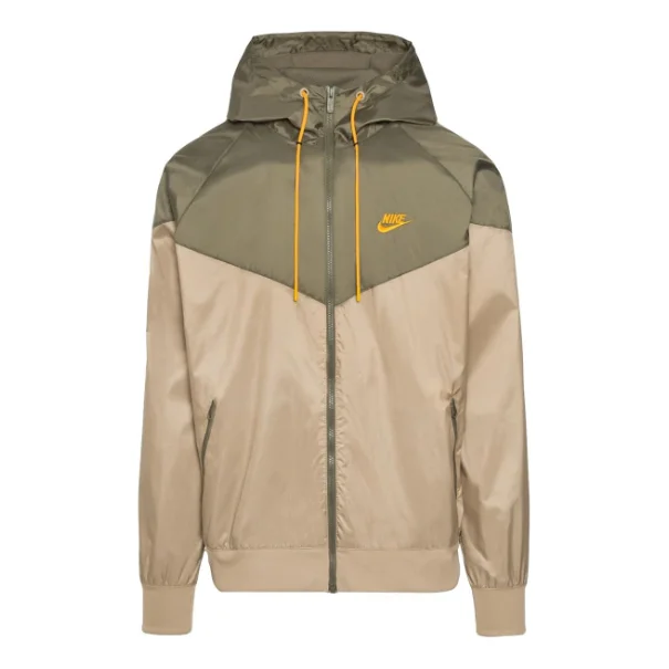 Nike Sportswear Windrunner 까마귀 재킷 'Khaki Olive' DA0001-247 - 1