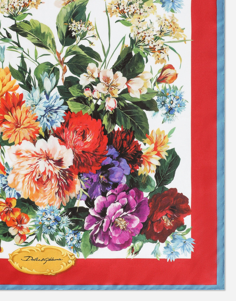 Dolce & Gabbana 50x50 silk twill foulard outlook