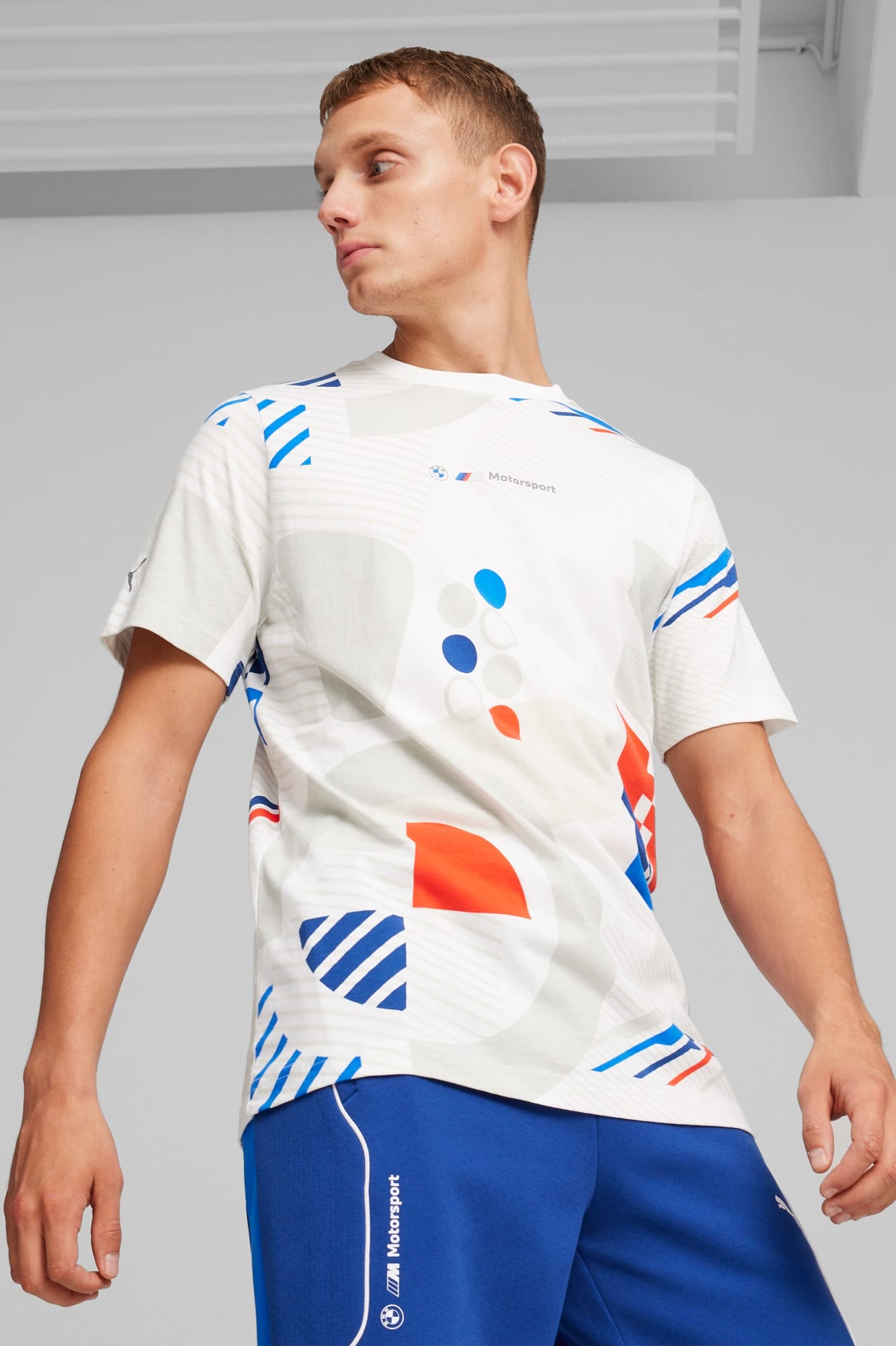 BMW M Motorsport AOP Men's Motorsports Tee - 3