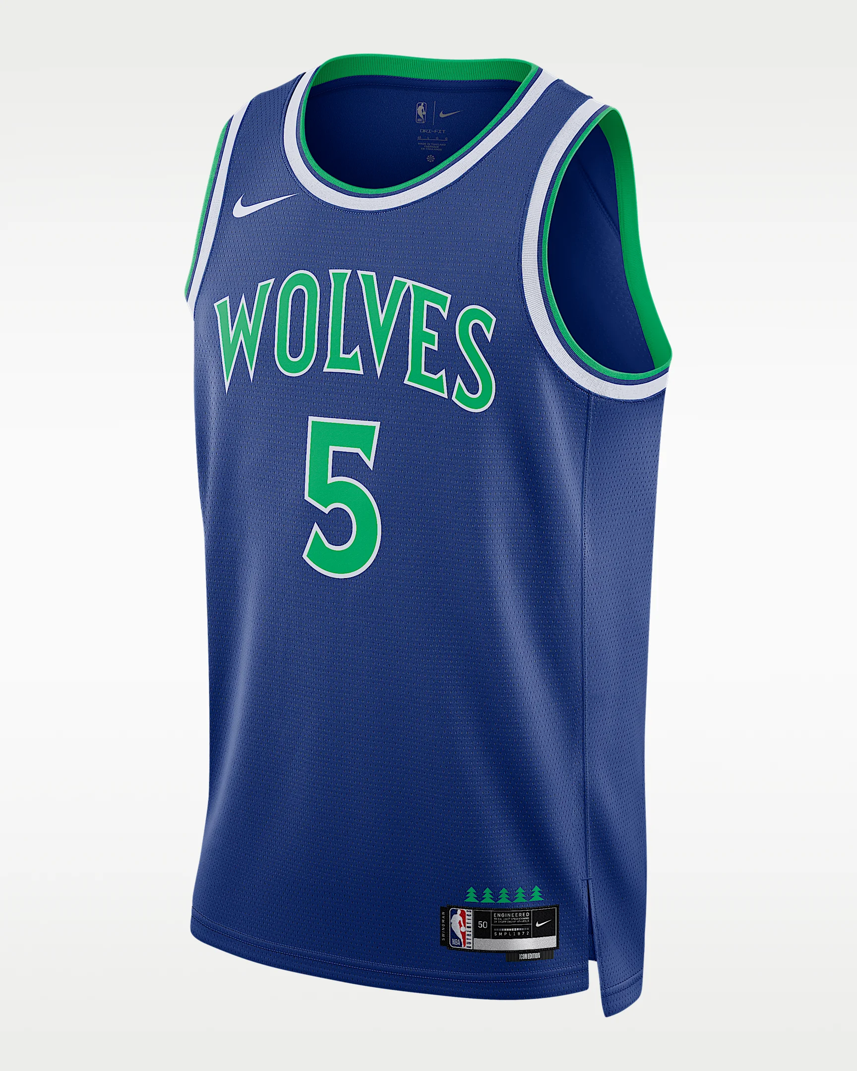 Minnesota Timberwolves Icon Edition Men's Dri-FIT NBA Swingman Jersey - 1